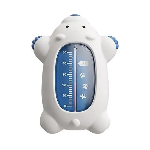 Baby Bath Floating Toy Tub Water Temperature Thermometer with Temperature Warning for Toddlers Bathtub Pool Bear Lovely Shape