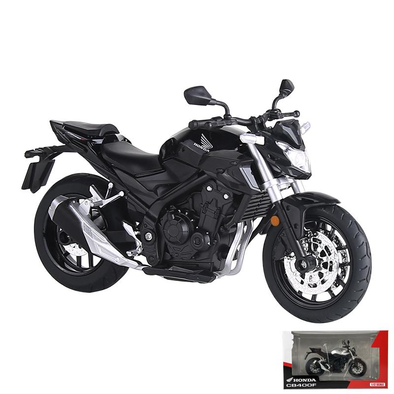 1:12 Honda CB400F Модель уличного мотоцикла Игрушка Сплав Литье под давлением Модели-симуляторы Коллекция мотоциклов Декор Игрушки для мальчиков Подарки