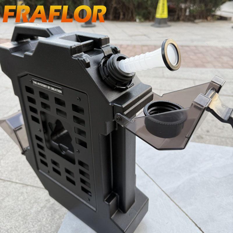 9L Spare Storage Tank Drinking Water Can Camping Backup Kettle With Stainless Steel Faucet Car Mounted Water Bucket Box