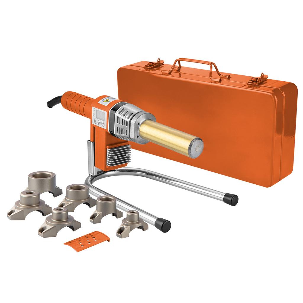 Plastic pipe welder 700W, 3 sleeves