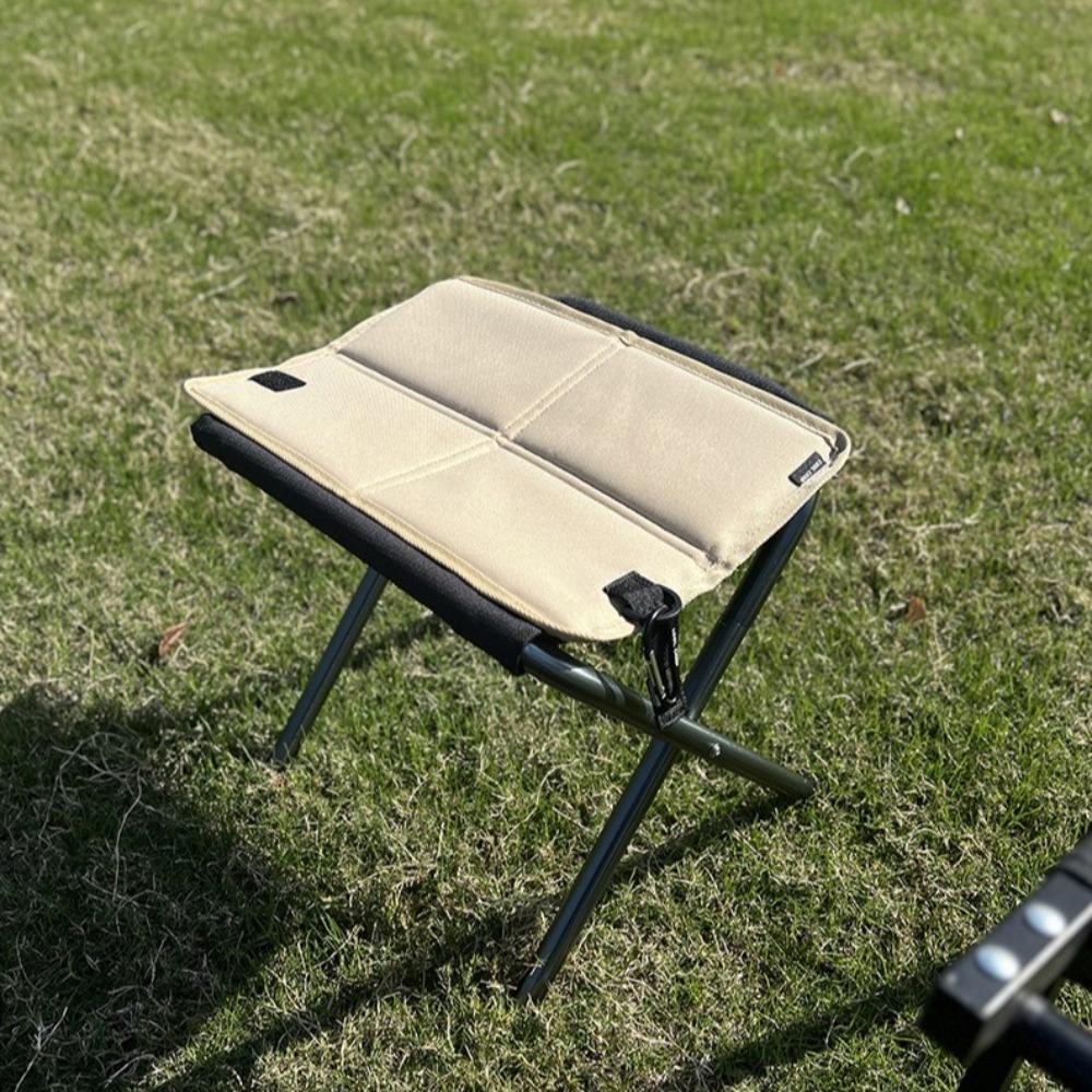 with Carabiner Folding Sitting Mat Durable Beach Chair Cushion Foldable Seat Cushion Hiking