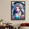 5D Diy Diamond Painting Flowers and Elsa Full Drill Rhinestones Mosaic Embroidery Handmade Products Home Decor Gift