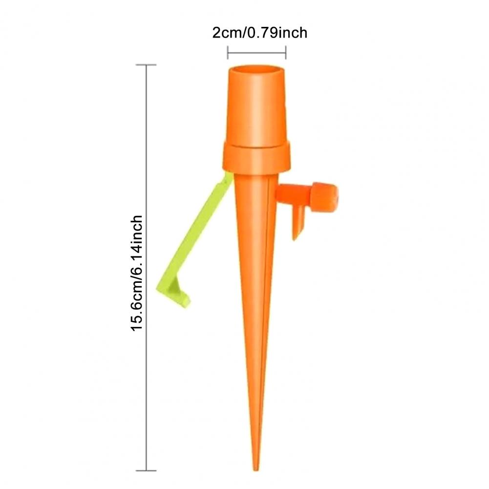 12 шт. Шипы для самополива растений, регулируемые шипы для медленного полива, система капельного полива растений с клапаном регулировки капель