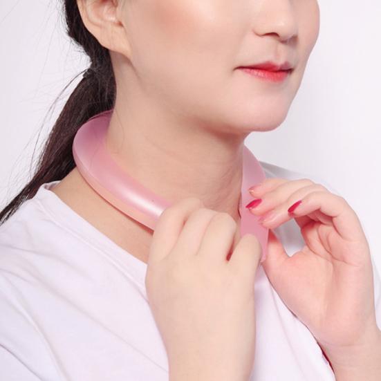Summer Neck Cooling Tube Wearable Neck Cooler Lightweight Reusable Ice Cold Ring Outdoor Heatstroke Prevention Portable Neck Wrap Collar