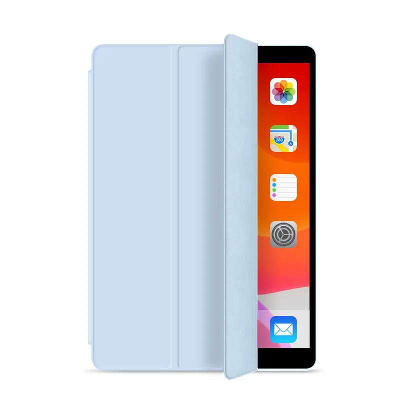 Чехол для планшета iPad 9-го, 8-го, 7-го, 6-го поколения, iPad 10.2, 9.7, Mini, 6 Air 1, 2, держатель с тройным складыванием, подставка, противоударный, складной чехол