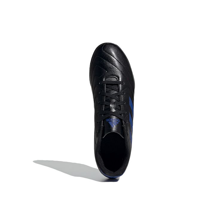adidas Goletto 7 VII Легкие шнурованные TF (Резиновые шипы) Бутсы для твердого грунта и искусственного газона, нескользящие, мужские, для футбола, черно-синие, FV8705