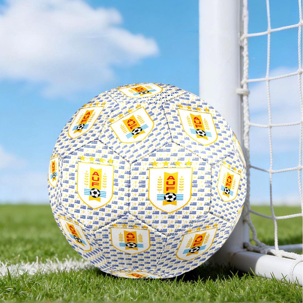 Fc Crest Design Printed Size 5 Soccer Balls, High-Quality, Anti-Slip, Protective Football, A Unique Gift , Birthdays, Christmas Gifts