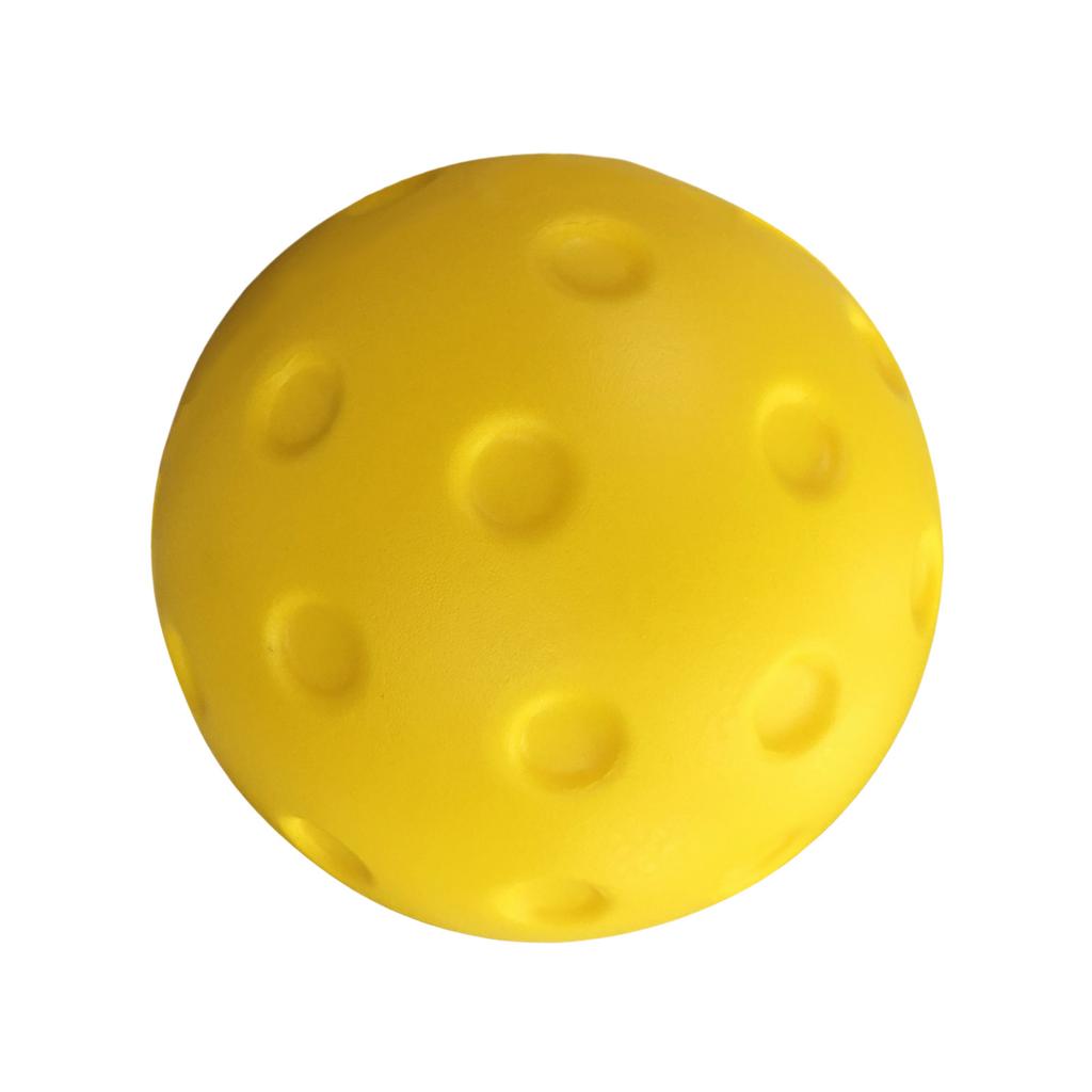 Мячи для пиклбола из мягкого пеноматериала, мягкие мячи для пиклбола из полиуретана, для игры в помещении и на открытом воздухе, с низким уровнем шума, устойчивые к ударам