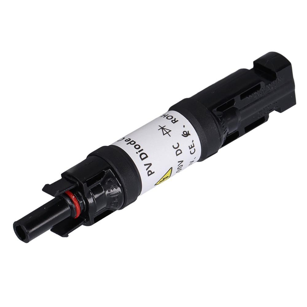 Самоблокирующаяся система Солнечный фотоэлектрический диодный разъем Фотоэлектрический разъем Установка солнечной панели