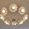 E27 Acrylic Bell Orchid Lampshade Hanging Lamp Accessories Table Parts Diy Wall Night Restaurant Chandelier Replacement