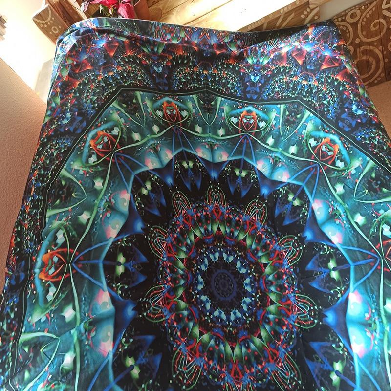 Психоделический гобелен, настенный подвесной мандала, песчаное пляжное полотенце, коврик, богемное одеяло, спальный коврик, гобелены, домашний декор