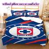 Cruz AzulPattern Bedding Quilt Set Quilt Cover Pillowcase Home Decoration Birthday Gift (1 * duvet cover + 2 * pillowcase, without core)