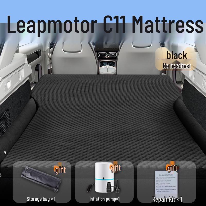 Надувная подушка для сна для Leapmotor C11: Кровать для автомобиля и накладка на заднее сиденье