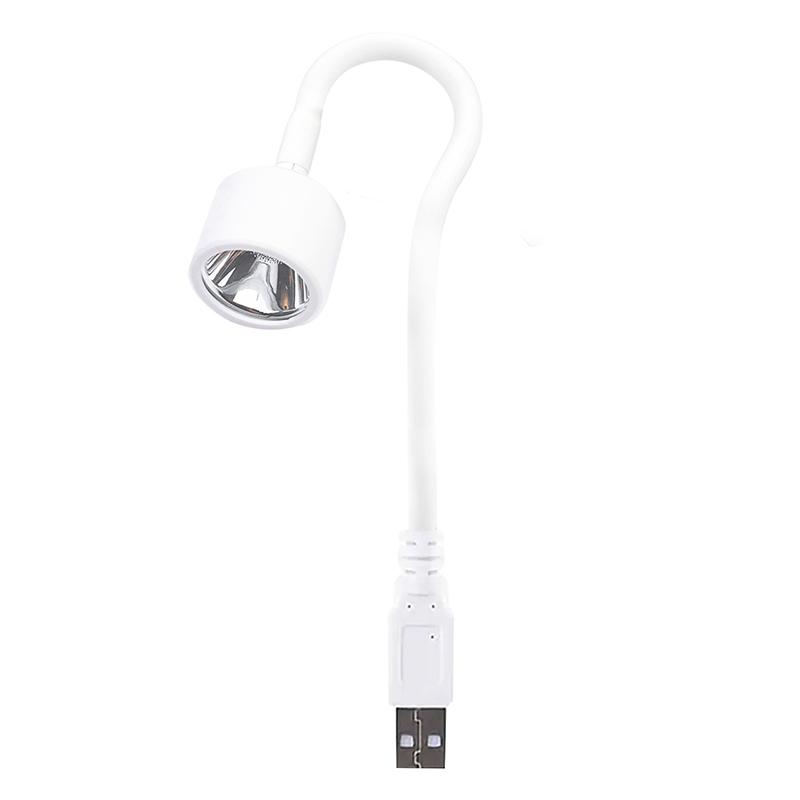 Мини-USB УФ/светодиодная лампа для гелевых ногтей Регулируемая трубка для сушки ногтей Удобная УФ-лампа для украшения ногтей