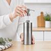 304 Stainless Steel Soap Dispenser Pump Head Silver Bottle Pump Replacement Pump Head  Bathroom