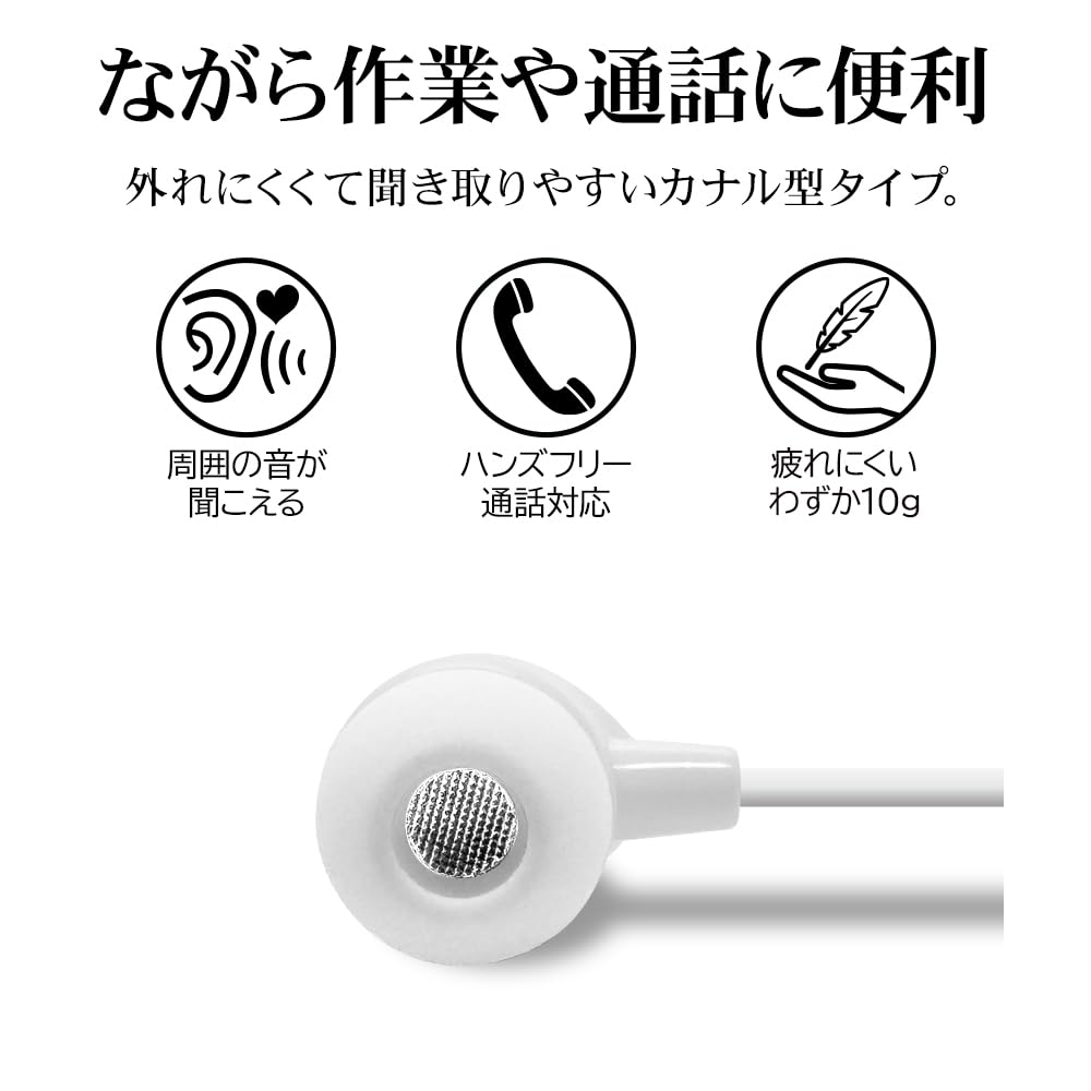 Rasta Banana Single Ear Mono Earphone with Microphone and DAC for iPhone 15 and REMMSCD02BK Type-C Android, Wired, Black,