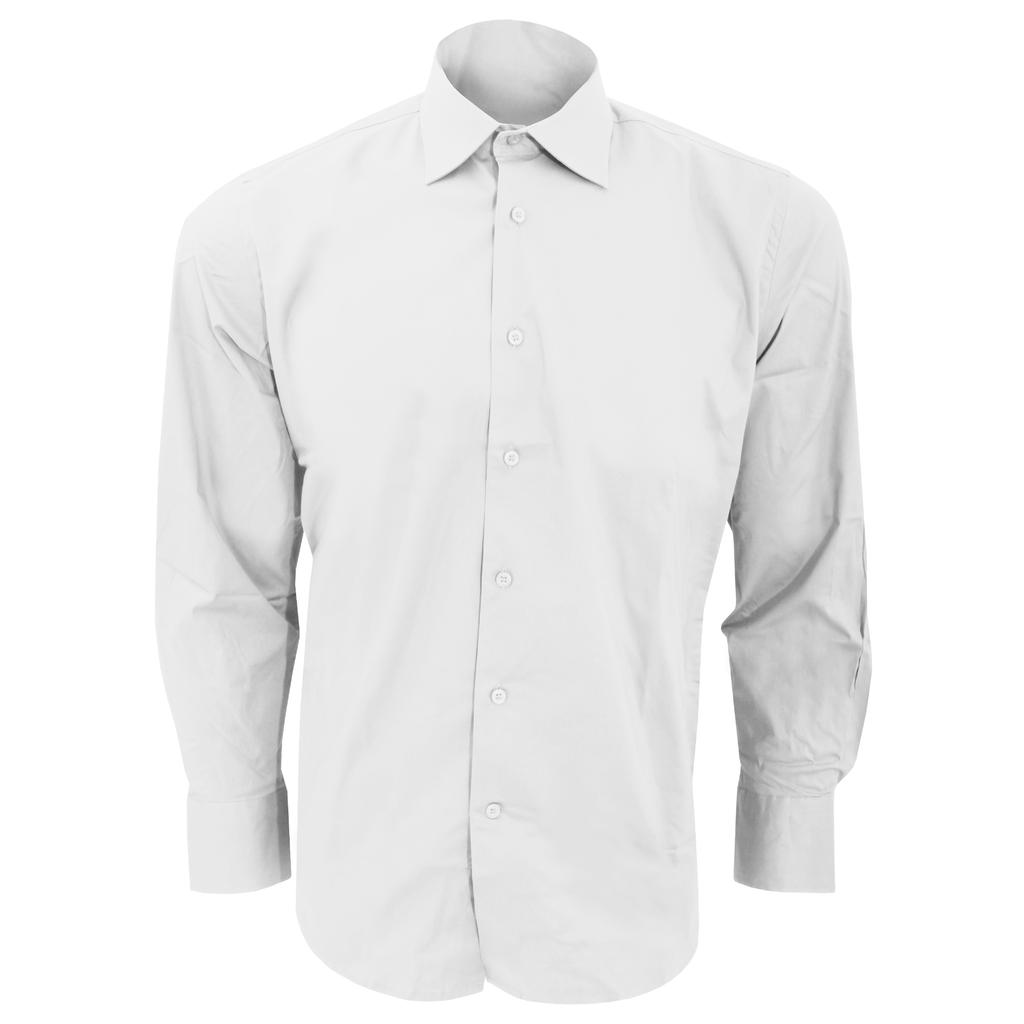 SOLS Мужская приталенная рабочая рубашка Brighton с длинным рукавом