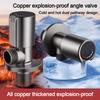 Replacement Angle Valve Copper Faucet Joint Creative Water Outlet Valve  Hardware