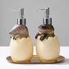 Creative Dinosaur Shape Liquid Soap Dispenser Washing Hand Sanitizer Bottle Bathroom Shampoo Shower Gel Bottles Soap Dispenser