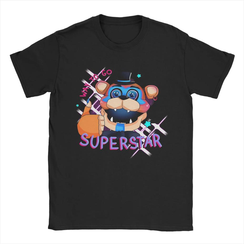 2026 Five Nights at Freddys Freddy Fazbears Pizza ShortSleeved TShirt Unisex Fashionable Shirt for Men And Women