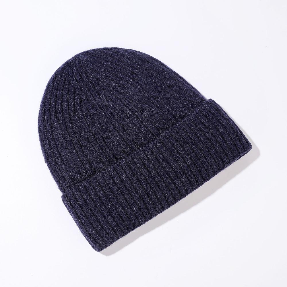 Thickened Knitted Beanies Winter Beanie Hat New Ski Cap Outdoor Riding