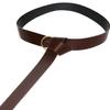 Retro Medieval Belt Renaissance O-shaped Ring Imitation Leather Fighting Knight Belt Unisex Waistband Clothes Accessories
