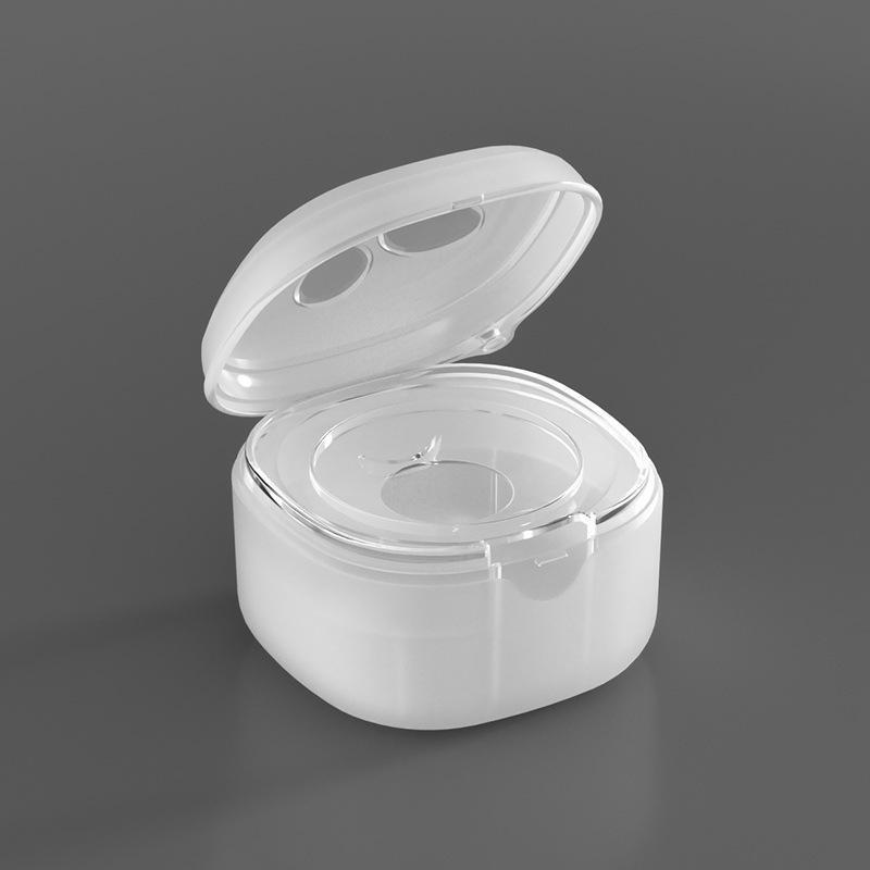 Цельный чехол для соски Kawaii, держатель для соски с мультяшной кошачьей лапой, портативный прозрачный ящик для хранения соски, аксессуары для соски