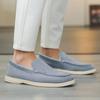 Men's Lightweight Soft Moccasins Male Slip On Driving Flats Casual Shoes Suede Leather Loafers Classic British Style Men Shoes