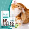 Ear Rinse For Dogs & Cats, Cleans Dirt, Yeast, Wax, And  From Pet's Ears, Easy To  Bottle(30ml)