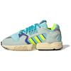 Adidas Кроссовки унисекс ZX Torsion Clear Aqua синие солнечно-желтые фиолетовые EF4343