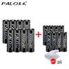 PALO 8Pcs 1.2V AA 3000mAh Rechargeable Batteries + 8Pcs Ni-MH AAA Battery 1100mAh Rechargeable Batteries