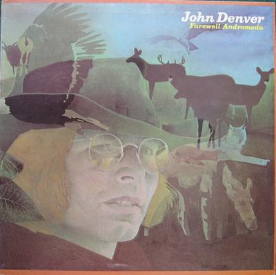 LP Пластинка JOHN DENVER - Farewell Andromeda SF8369 RCA Victor 1973 UK Рок Б/У
