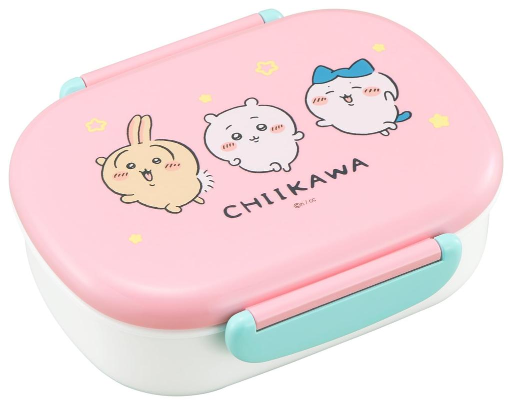 OSK Bento Chiikawa CKW with Inner Made In Dishwasher and Microwave Box, 360ml, No.5, Container, Japan, Antibacterial, Safe, PCR-7