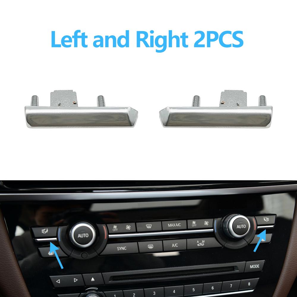 Автомобильный кондиционер, кнопка отделки панели, ключи, покрытие полосы, замена для BMW X5 X6 F15 F16 2014-2018