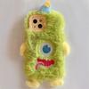 Плюшевый чехол для мобильного телефона Apple «15» с рисунком Apple для Huawei Mate60 — креативная личность, одноглазая кукла-монстр-подставка — милая и забавная