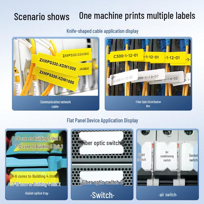 Allies P2 Mini Handheld Cable Label Printer Kit