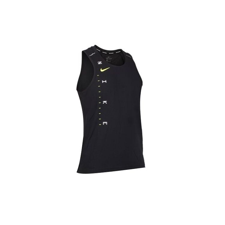 Nike Майка Miler Future Fast Running для мужчин Топы Черный CJ5417-010