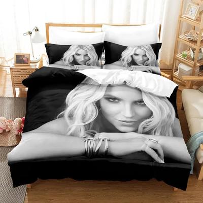 Покрывало для кровати Britney Single Twin Full Queen King Size 3D Комплект постельного белья для спальни мальчика Пододеяльник Комплект постельного белья Покрывало для одеяла Наволочка