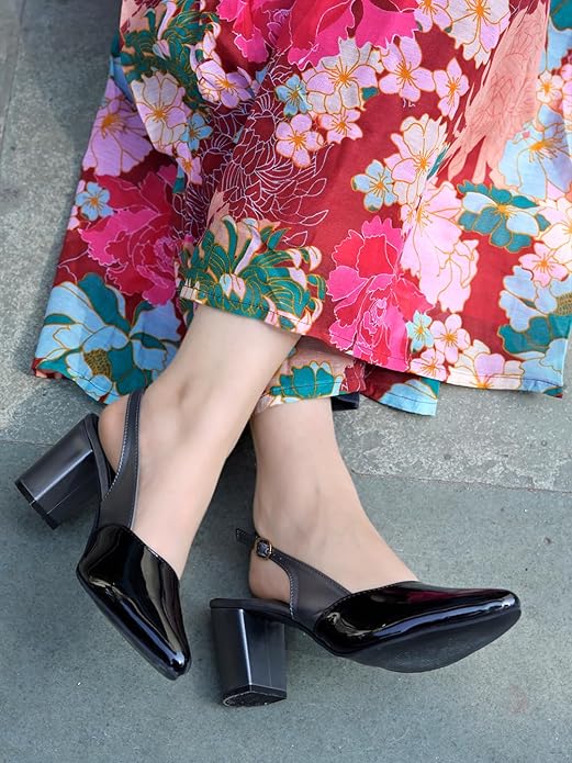 Shoetopia Женские туфли-лодочки на каблуке, удобная летняя обувь для женщин