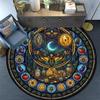 Butterfly Life Cycle Mandala Round Area Rug Under Office Chairs Bedroom Living Room Home Decor