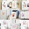 Art Decal Wall Sticker Cupboard Stickers Easy To Install PVC Romantic