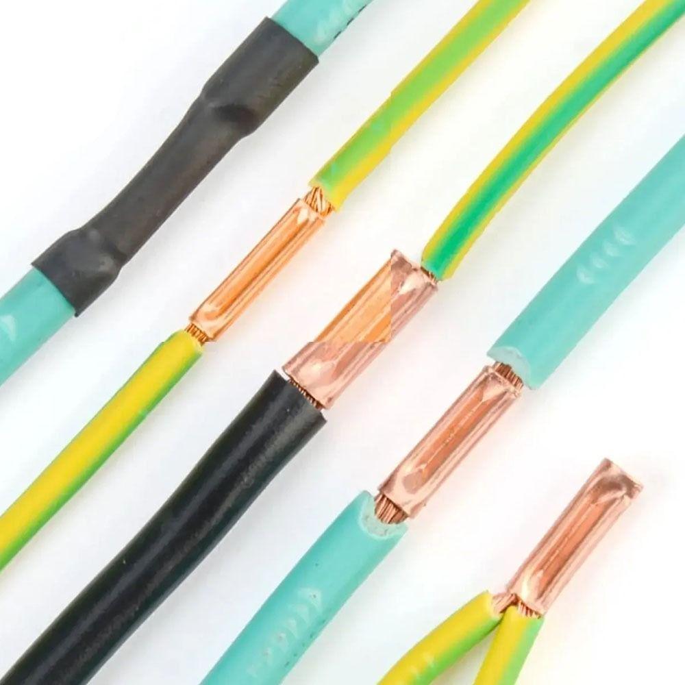 250 шт. медных обжимных соединителей с прямой трубкой, набор для бытовой техники