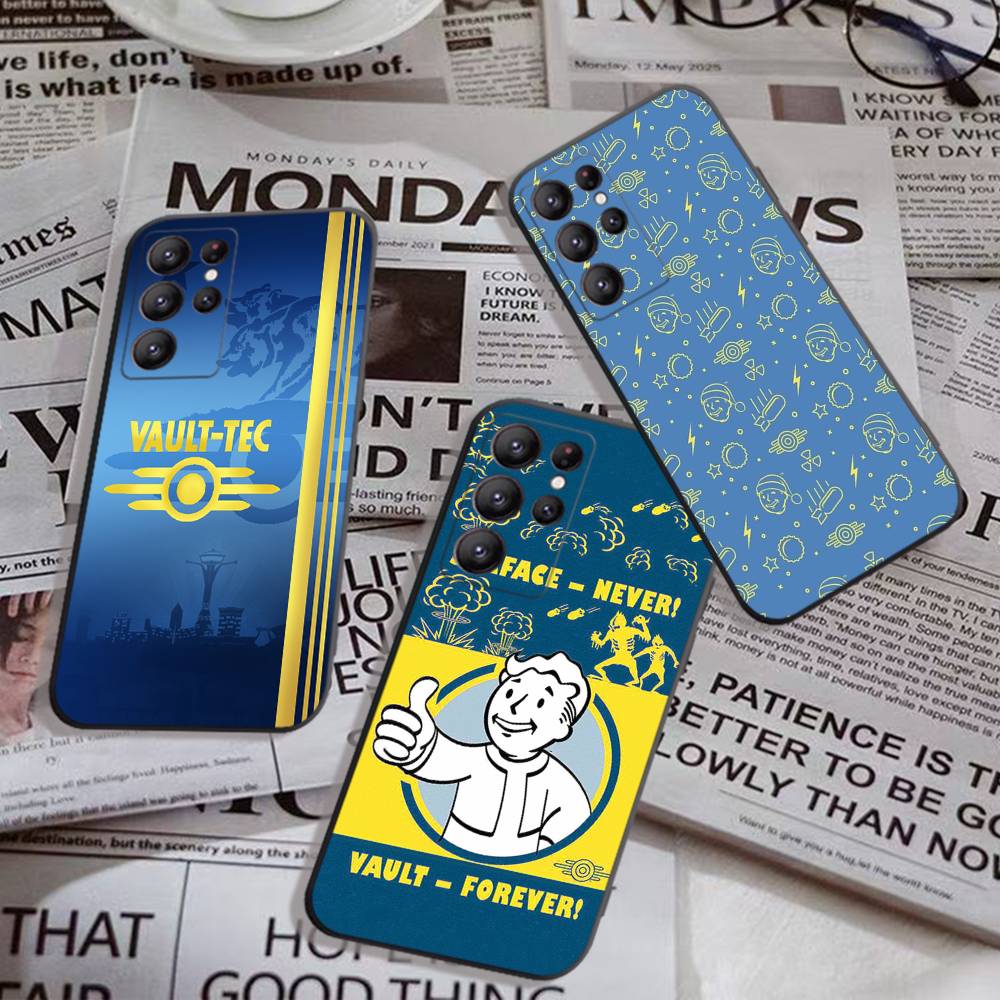F-Fallout S-Series 4 Крутой Игровой Чехол для Телефона для Samsung S 24 Fe 25 Ultra Plus 20 Lite 21 30 22 23 24 22 Ultra 5G Fundas