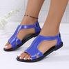 Large Size Women's Shoes Ladies Flat Sandals Beach Slippers Summer