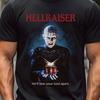 HELLRAISER футболка Футболка Футболка Винтажная Эстетика 80-х Футболка с фильмом Хоррор Унисекс Футболка