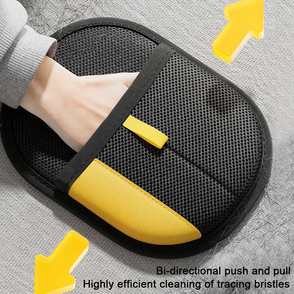 3/2/1Pc Pet Hair Remover with Brush & Hook Portable Washable Clothes Hair Dehairing Gloves Pet Cleaning Products Pet Accessories