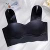 Женский бесшовный бюстгальтер с защитой от провисания и поддержкой, сексуальный бюстгальтер с эффектом пуш-ап, широкий плечевой ремень, беспроводное нижнее белье