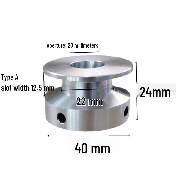A-type Single Groove V-Belt Drive Pulley for Motor