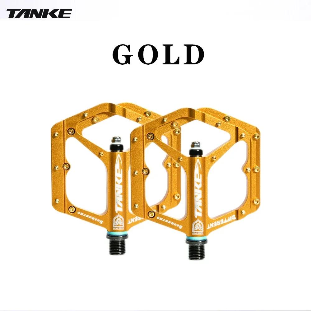 TANKE MTB Bike Pedals – Aluminum Alloy, Super Light Non-Slip Platform Pedal for Mountain Bicycle, Cycling Accessories