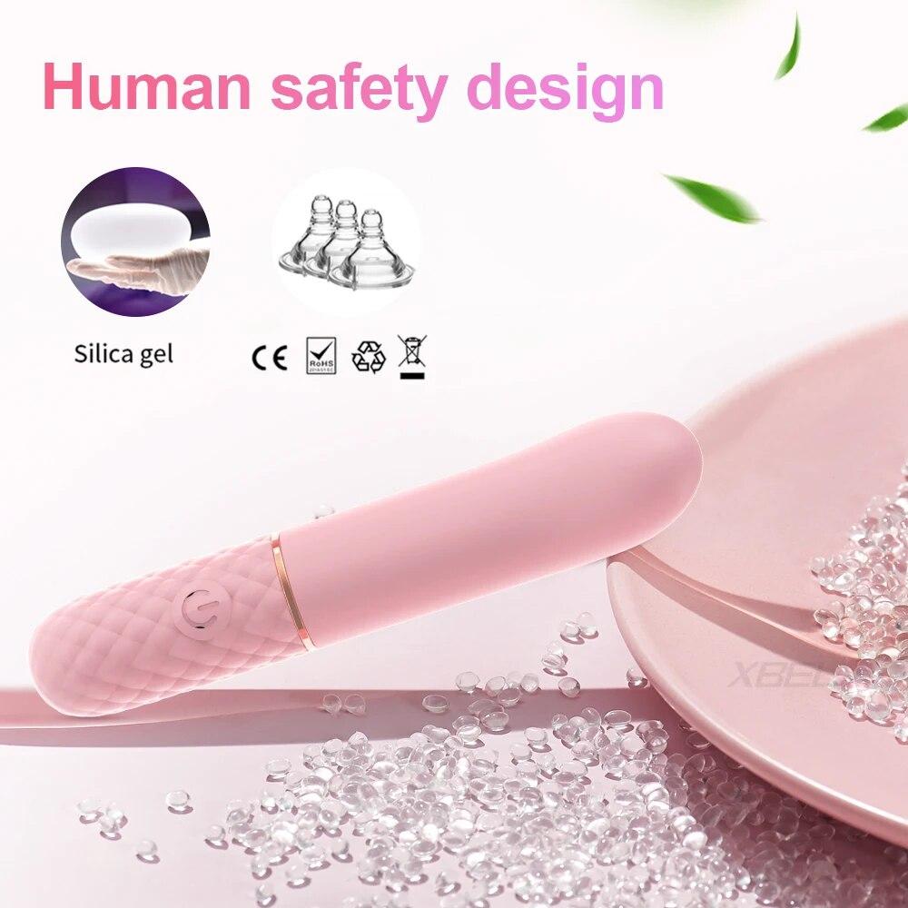 Быстрый оргазм мини-вибратор-пуля для женщин 10 режимов стимулятор клитора перезаряжаемые женские товары для взрослых мастурбация секс-игрушки